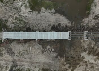 Colonia Teresa: el Gobierno Provincial encara los trabajos finales para la reconstrucción y el refuerzo del puente El Cántaro