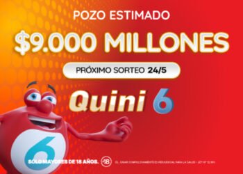 Este domingo se viene un pozo espectacular de $9.000 millones ¡y los premios del Quini MUNDIAL!