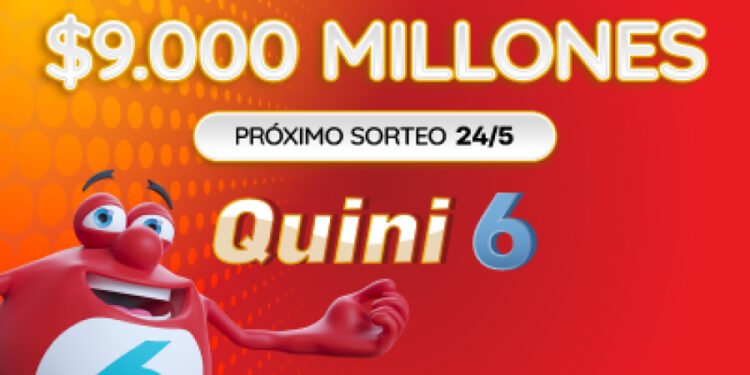 Este domingo se viene un pozo espectacular de $9.000 millones ¡y los premios del Quini MUNDIAL!