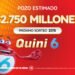 Esta noche te espera un pozo espectacular de $2.750 millones en el Quini