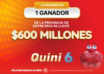 ¡Un apostador se llevó la increíble suma de $600.000.000 en el Quini 6!