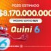 Este domingo preparate porque el Quini te espera con un pozo espectacular de $8.170 millones