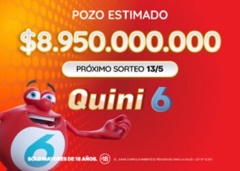 Esta noche el Quini te espera con un pozo espectacular de $8.950 millones