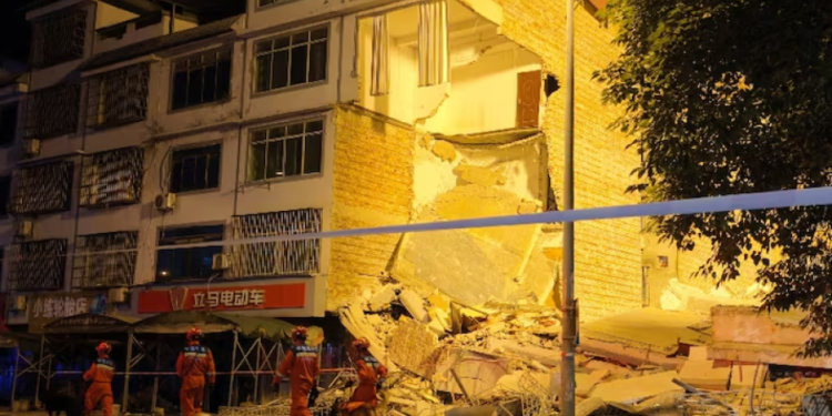 Terremoto en el sur de China deja dos muertos y más de 7.000 evacuados