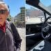 Un rafaelino se subió a un taxi en Estados Unidos y mostró un detalle impensado