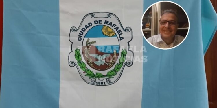 Habló Grazioli: “La bandera de Rafaela ya fue aprobada hace 11 años y está en más de 20 instituciones”