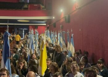 “La patria se construye todos los días”: el fuerte mensaje de Viotti en el acto del 25 de Mayo en Rafaela