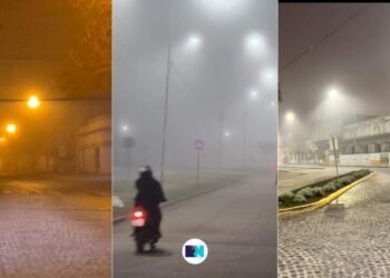 Alerta violeta en Rafaela y la región por bancos de niebla intensos