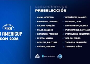 El rafaelino Benjamín Taborda fue convocado a la Preselección Argentina U18 para la AmeriCup