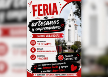 Se viene la feria de artesanos y emprendedores de barrio Villa Rosas