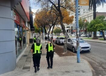 Exclusivo: llegaron 28 policías a Rafaela y ya recorren la ciudad