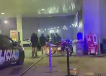 Rafaela: intentaron robar celulares en pleno centro y terminaron detenidos en una estación de servicio