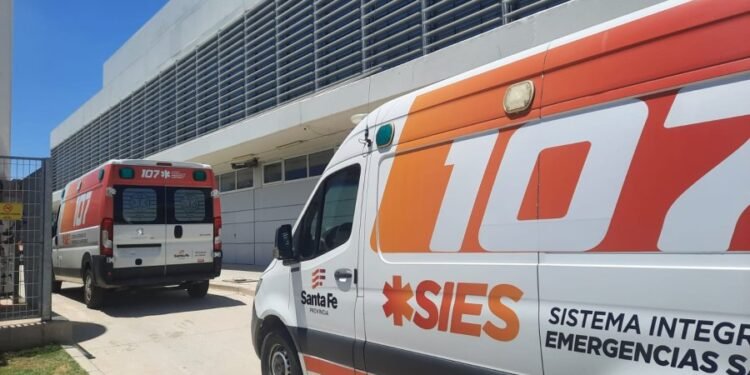 Un joven motociclista resultó lesionado tras un choque con un automóvil en Rafaela