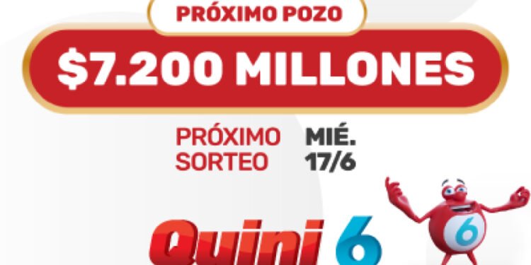 Esta noche el Quini te espera con un pozo espectacular de $7.200 millones