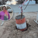 ¿Crónica de un final anunciado? Un camión de basura atrapado expuso el grave peligro que esconden las calles en el norte de la ciudad