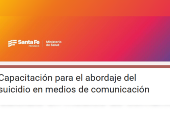 La Provincia impulsa una capacitación sobre comunicación y prevención del suicidio