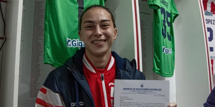 La arquera de Unión Naila Zaninetti fue convocada a la Selección Argentina Sub 20