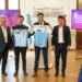 Pullaro presentó el Argentino de Ciclismo que estrenará el nuevo velódromo de Rafaela