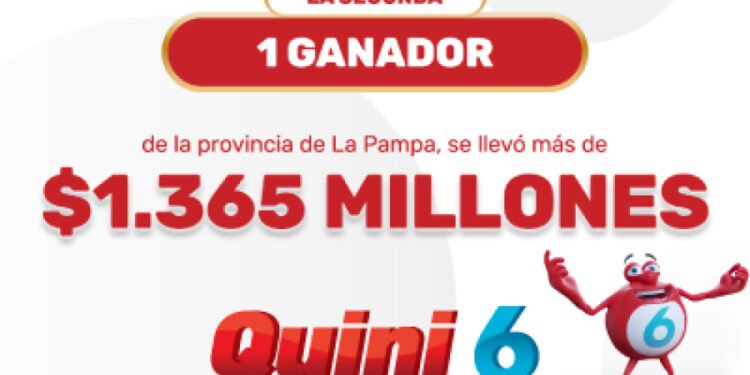 ¡Un apostador se llevó la increíble suma de más de $1.365 millones en el Quini 6!