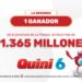 ¡Un apostador se llevó la increíble suma de más de $1.365 millones en el Quini 6!