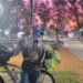 Pedalea hacia Ushuaia desde hace ocho meses: la historia del brasileño que pasó por Rafaela