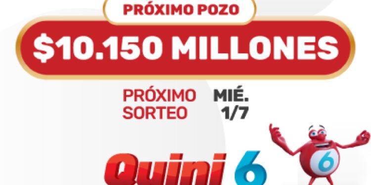 Quini 6 vuelve a ilusionar y el pozo aumenta a $10.150 millones