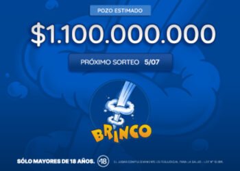 El Brinco quedó vacante y el próximo domingo el pozo alcanza la increíble suma de $1.100 millones