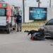 Fuerte accidente en barrio Mora de Rafaela: un motociclista fue hospitalizado