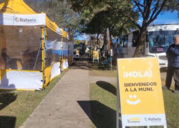 La Muni en tu Barrio en Rafaela: el dispositivo móvil se traslada a barrio Fátima
