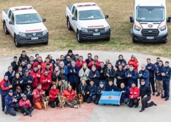 Regresó la brigada USAR a Santa Fe tras su misión humanitaria por los terremotos en Venezuela
