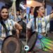 Dos hermanas de Rafaela se volvieron virales en España con un show de bombos