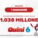 ¡Un apostador se llevó más de $1.038 millones en el Quini 6!