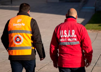 Brigadistas santafesinos comenzaron las tareas de rescate en la zona del terremoto en Venezuela