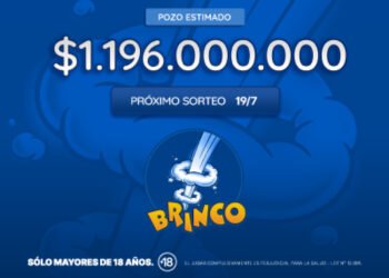 El Brinco quedó vacante y el próximo domingo te espera la increíble suma de $1.196 millones