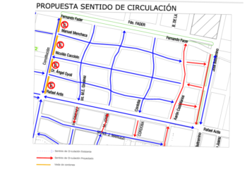 Nuevas medidas de ordenamiento vial y cambios de sentido de circulación en barrio La Cañada
