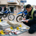 Rompió la vidriera de un local céntrico, se llevó las cajas registradoras y cayó a los pocos minutos