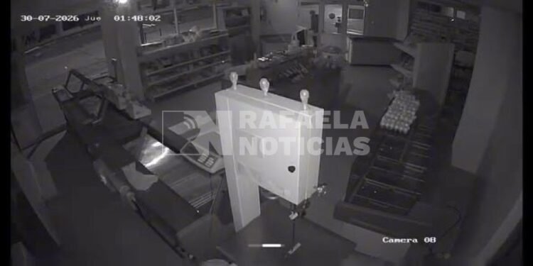 Nuevo hecho de vandalismo contra un comercio de Rafaela