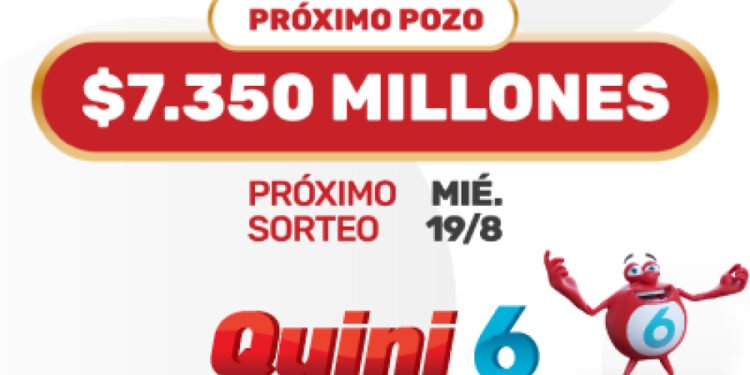 Esta noche el Quini te espera con un pozo espectacular de $7.350 millones