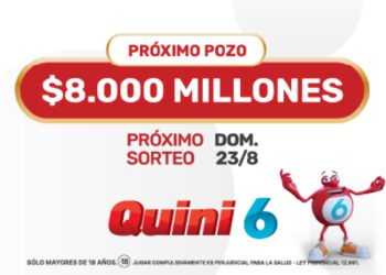 Este domingo preparate porque el Quini te espera con un pozo espectacular de $8.000 millones