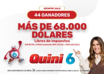 Noche histórica en el Quini 6: más de 3.1 millones de cupones, USD 3 millones libres de impuestos y más de $4.350 millones repartidos en el Aniversario