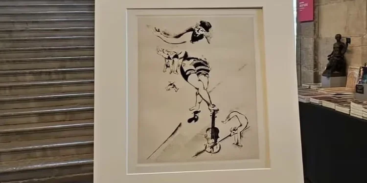 Reapareció una obra de Marc Chagall que estuvo 20 años olvidada en un depósito de Aduanas