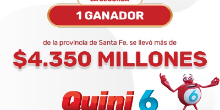 Noche histórica en el Quini 6: más de 3.1 millones de cupones, USD 3 millones libres de impuestos y más de $4.350 millones repartidos en el Aniversario