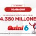 Noche histórica en el Quini 6: más de 3.1 millones de cupones, USD 3 millones libres de impuestos y más de $4.350 millones repartidos en el Aniversario