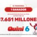 ¡Un apostador se llevó más de $7.651 millones en el Quini 6!