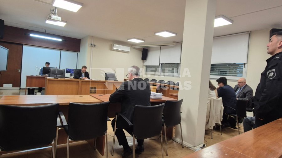 La audiencia se realizó en la sala 3 de Tribunales.