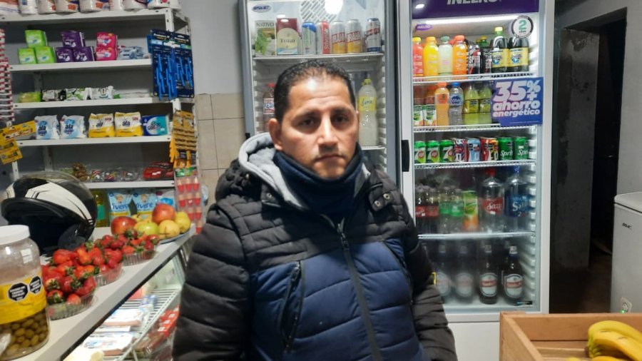 Didier Rodríguez Vásquez es colombiano y vive en Rafaela.