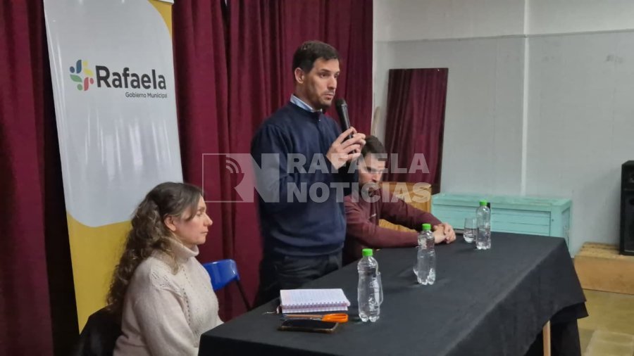 EL acto se desarrolló en la vecinal de Barrio Mosconi- Foto: RN