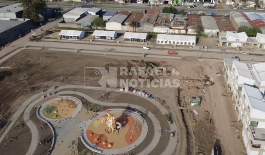 La Zona Internacional, sobre la nueva calle Gálvez.