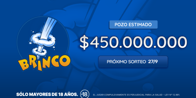 ¡Una nueva oportunidad en el Brinco: el próximo domingo te esperan $450 millones!
