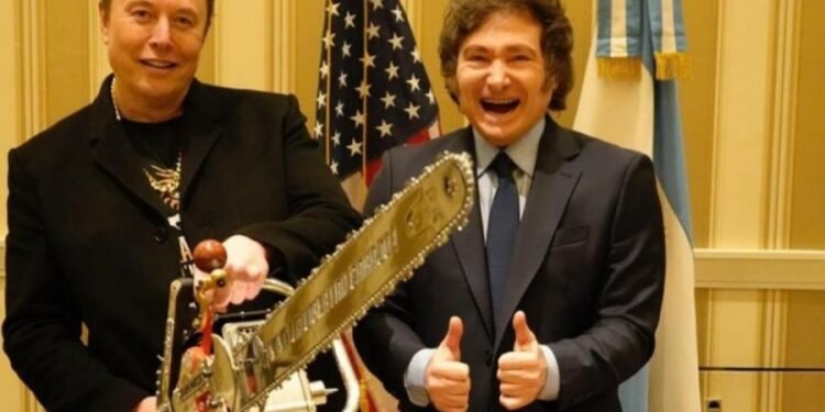 Elon Musk elogió a Javier Milei por el rumbo económico y la baja de la inflación en la Argentina